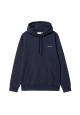 CARHARTT WIP HOODED SCRIPT EMBROIDERY BLUE/WHITE