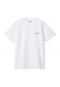 CARHARTT WIP AMERICAN SCRIPT T-SHIRT WHITE