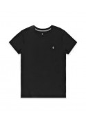 VOLCOM CAMISETA STONE BLANKS BLACK