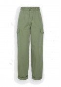 CARHARTT WIP W' COLLINS PANT DOLLAR GREEN