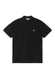 CARHARTT WIP S/S Chase Pique Polo Black/Gold