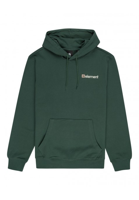 ELEMENT Sudadera Capucha Joint Cube Verde