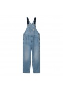 CARHARTT WIP Bib Overall Blue Light True Washed