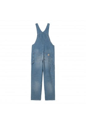CARHARTT WIP Bib Overall Blue Light True Washed 2