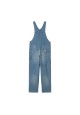 CARHARTT WIP Bib Overall Blue Light True Washed