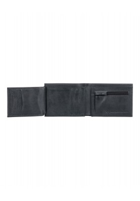 ELEMENT Cartera de Cuero Segur Negra 2