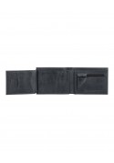 ELEMENT Cartera de Cuero Segur Negra