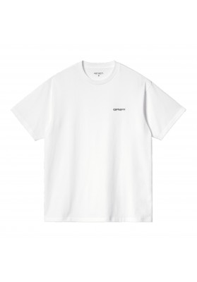 CARHARTT WIP Script Embroidery T-Shirt White