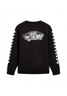 Sudadera Vans Check Negro para Niño 2