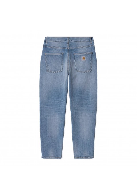 Pantalón CARHARTT WIP Newel Pant Blue Light Used Wash