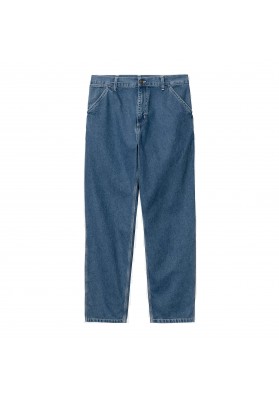 Carhartt WIP Simple Pant Blue Stone Washed 2