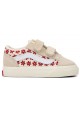 VANS NIÑO OLD SKOOL CHANTILLY FLORAL RACING RED