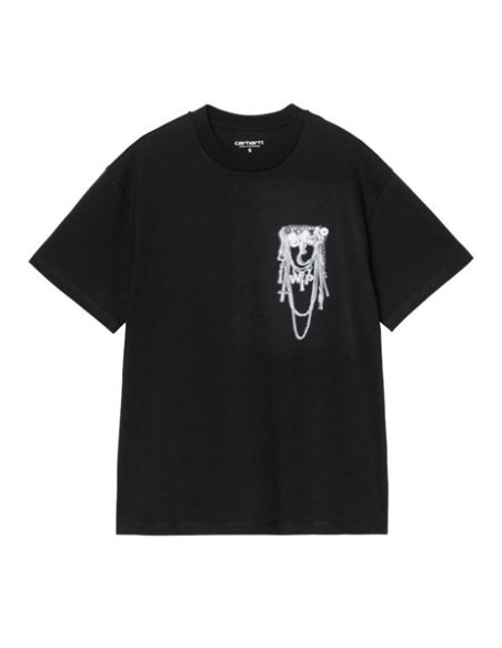 Carhartt wip Inverted charm T-shirt negra