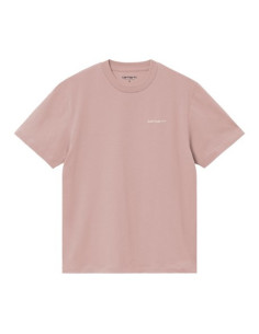 Carhartt wip Script Embroidery T-shirt rosa
