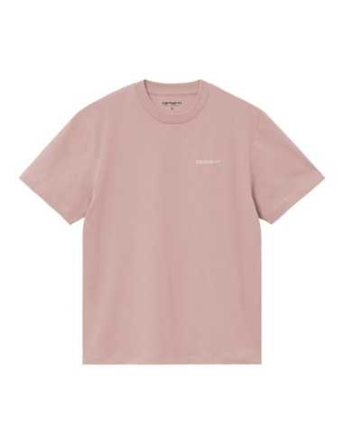 Carhartt wip Script Embroidery T-shirt rosa