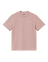 Carhartt wip Script Embroidery T-shirt rosa