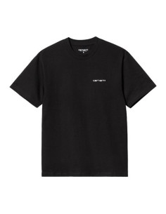 Carhartt wip Script Embroidery T-shirt negra