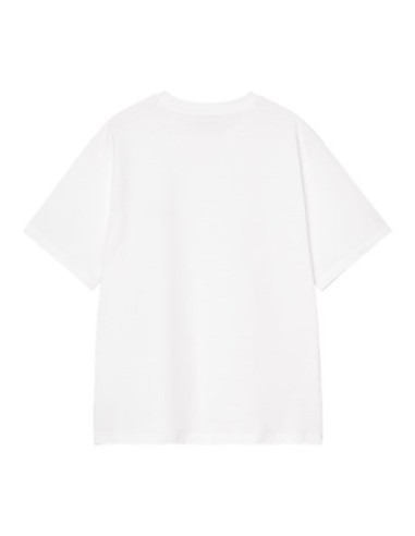 Carhartt WIP American Script T-shirt blanca