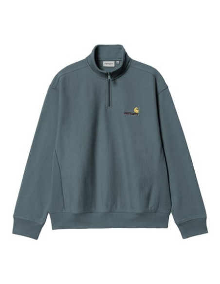 Carhartt wip Half zip american Script Sweat