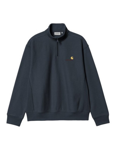 Carhartt wip Half zip american Script Sweat
